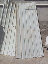 للبيع  جينكو مستعمل 5قطع  طوال الوحدة 3متار  مع حديدو 07781498744