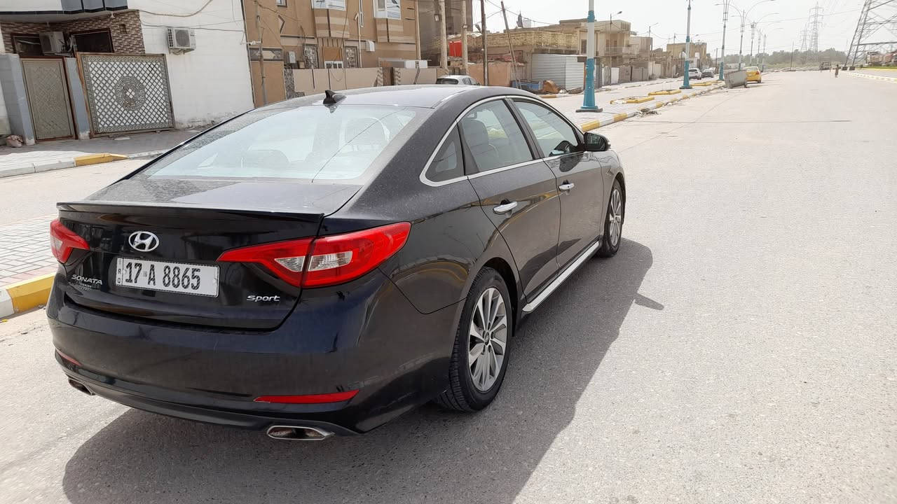 سوناتا ٢٠١٦ فول مواصفات سبورت ضربه بنيد فقط وبدون عابر السعر ١١٢ وبيهه مجال *********** السماوه
