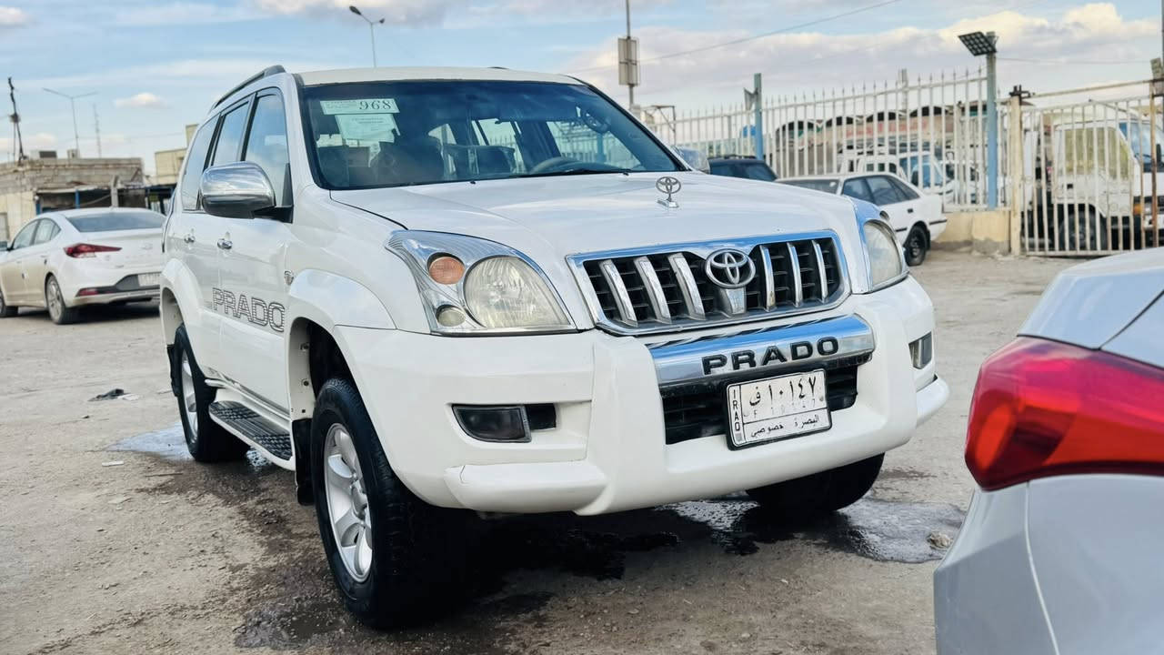 سلام عليكم ورحمة سياره نوع برادو موديل  سياره بيه باب السايق صبغ والباقي كفاله
2007

7راكب 

4سلندر 

محرك كير حداديه جاهزه ما ناقصه شي  سياره شاشه حساسات اماميه خلفيه  تبريد تدفه سياره جاهزه ما ناقصه شي 

سعر سياره 130 وبيه مجال قليل. 

الستفسار اكثر انتصل 

�ً***********
