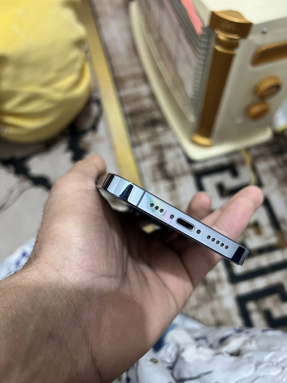 ايفون 13برو فقط
ذاكره 256
تك سيم 
بطاريه 100 مبدله اصليه
نظافته ممثل مموضح بالصور 
سعره 450 بي مجال


**إذا كنت صاحب هذا الإعلان وتريد حذفه لأي سبب، رجاءا أرسل رسالة إلى الدعم الفني**