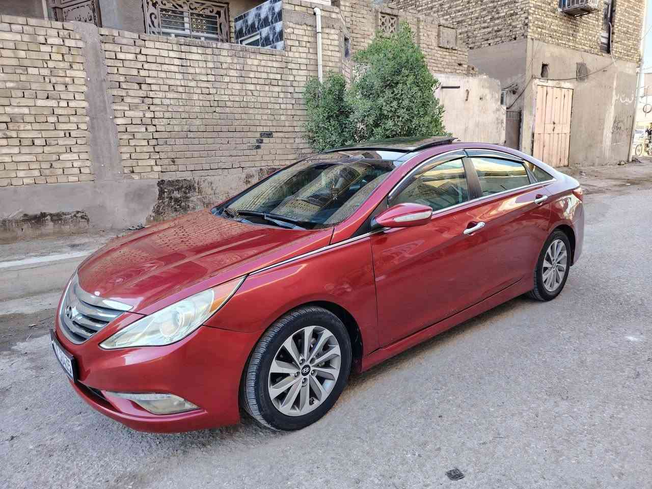 *********** 
سوناتا
موديل 2014
سياره رقم بغداد انكليزي
سنويه جديد 2030 تحويل مباشر
سياره وارد أمريكي حادثه باب السائق جاملغ خلفي بدون دواخل مكينه ٢٤٠٠
سياره فول واحد على واحد بانوراما تبريد قطعتين شاشه كبيره بيه هواي مواصفات حقيق سياره حيل حلوه
 السعر ٩٤ ورقه وشراي يتصل ماجواب خاص مكاني بابل جامعة بابل
