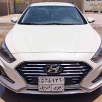 سوناتا للبيع 2019 وارد امريكي ضرر صبغ بالبنيد فقط  باقي التفاصيل الاتص...