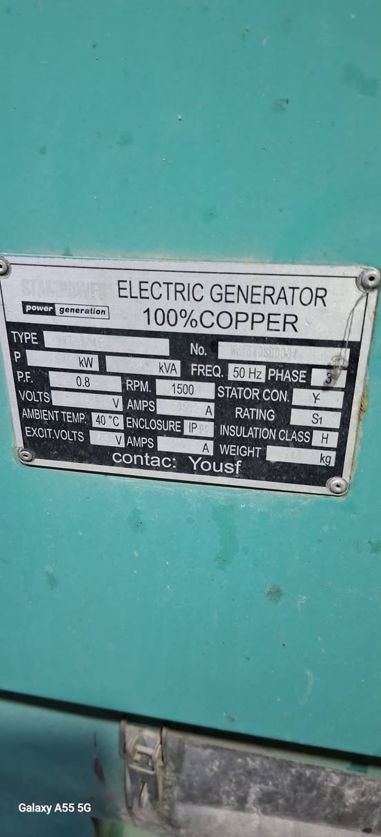 سلام عليكم عندي مولد سكانيه 44 0 .15 بيه بخار كرنك ستندر راس التوليد 350. اللبيع


**إذا كنت صاحب هذا الإعلان وتريد حذفه لأي سبب، رجاءا أرسل رسالة إلى الدعم الفني**