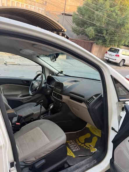 فورد ايكوسبورت 2021
فورد ايكو سبورت S 2021 وارد امريكي محرك 4 سلندر سعة 2.0L
اللون ابيض 
فحص و هزة كامل رقم السليمانية
المواصفات: دفع رباعي، كاميرة و حساس، تحديد سرعة، ومواصفات اخرى
ماشية فقط ٥٥٠٠٠ الاف كم
بيها 2 قطع صبغ
جاملغ امامي سائق، وبنيد
ايرباگات كاملة كلها سليمة

السعر ١١.٥٠٠$ مجال بسيط ***********
