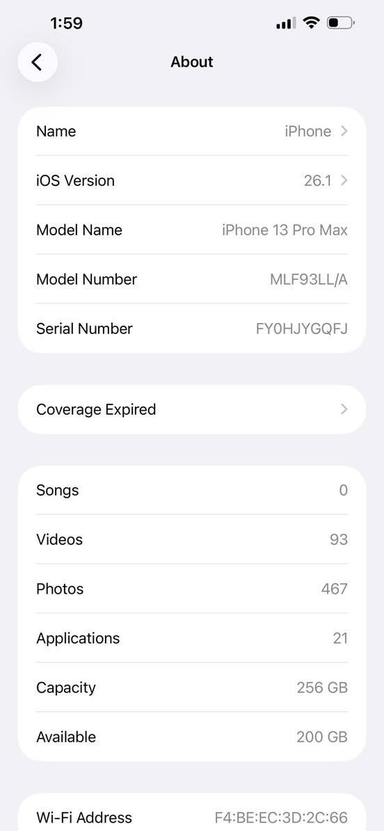 Iphon 13 pro max للبيع
جهاز مامفتوح فقط مرفوع بطاريه من ٨٩ علي 100

1sim
256gb
LLA
🔋100
شرط مامفتوح  ولا شخط 
لون سماوي 
سعر ٦٥٠ الف قفل جهاز بعد جديد كارتون ويا 
مكاني كركوك  توصيل ماعندي


**إذا كنت صاحب هذا الإعلان وتريد حذفه لأي سبب، رجاءا أرسل رسالة إلى الدعم الفني**