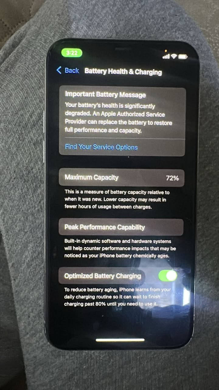 🛑 سعر ممتاز  🛑
تلفون ايفون 11 برو
لون ابيض
نسبة البطارية ضمن الصور
ذاكرة 64 
العيب الوحيد انه الظهر مالته مكسور
مابي اي عطل تفحصة ع راحتك 
السعر 175 الف دينار


**إذا كنت صاحب هذا الإعلان وتريد حذفه لأي سبب، رجاءا أرسل رسالة إلى الدعم الفني**