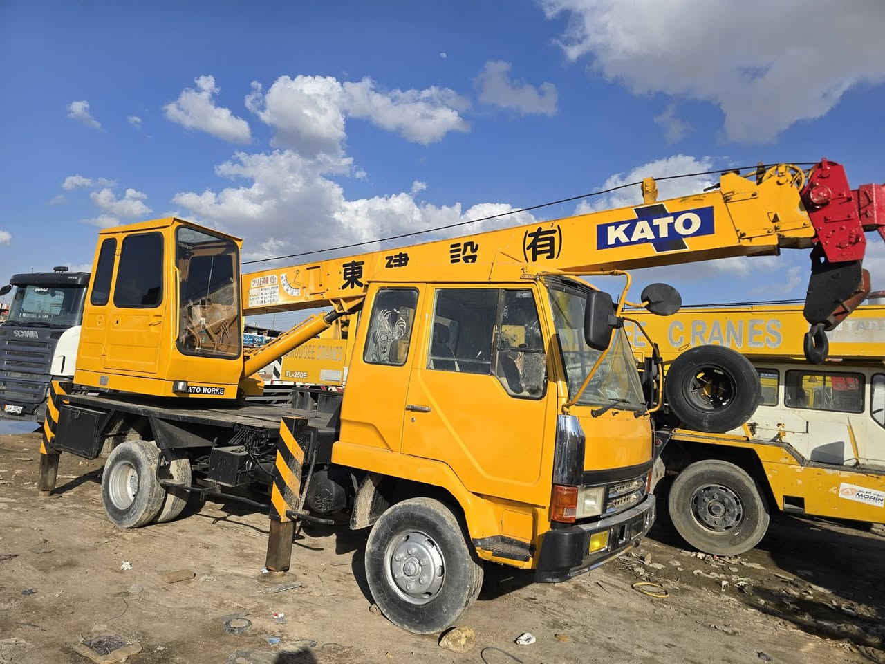 كرين 7طن للبيع سلايتن ول 3سرتيم ***********
