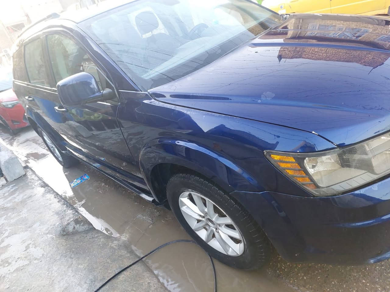 السلام عليكم البيع جورني 2018 مصبوغه حزام بيها كص جاملغ خلفي سعر 110 بيها مجال *********** مكان بغداد
