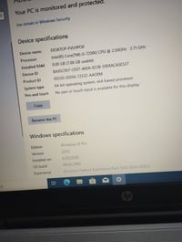 لاب توب • لابتوب • حاسوب محمول • i5 جيل سابع • رام 8 جيجا • اس اس دي 2...