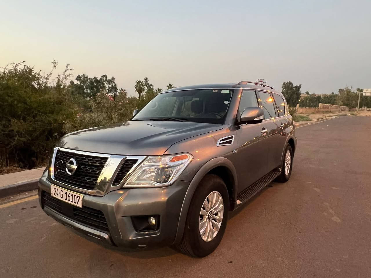 السلام عليكم (متاح نيسان ارماده )2020 حجم المحرك (V8_5.6L)المرغوب
ماشيه 115ميل حقيقي 
🔵السياره باسمي 
🔵رقم دهوك الدولي 
🔽الموصفات 
🔵(بصمة ابواب_بصمة تشغيل_حساسات امامي_حساسات جانبي_حساسات خلفي _كاميرا امامي _كاميرا خلفي _كشنات جلد لون بيجي_كشنات تدفة _كشنات تبريد_تحكم استيرن _مراء شفط كهربائي _صندوق شفط كهربائي_تبريد مركزي)
🔵لايتات (LED)عدسة زينون بلادي 
وبيها بعد مواصفات اهواي 
🔵ومحرك وكير شرط ما مفتوح 
🔵سياره داخل وخارج جديد علئ وضع شركة 
🔵سياره حيل نضيفه 
🔵السنوية شرط التحويل والغرامه 
🔴سياره فقط بيها باب النفر مبدل بل خارج شركة 
🔴وبيهاا رش خفيف بل جاملغ امامي 
                           سياره مكانها (الموصل) 
                              والسعر( 230$)وبيهاا مجال قليل 
     للتواصل واتساب 
***********.
