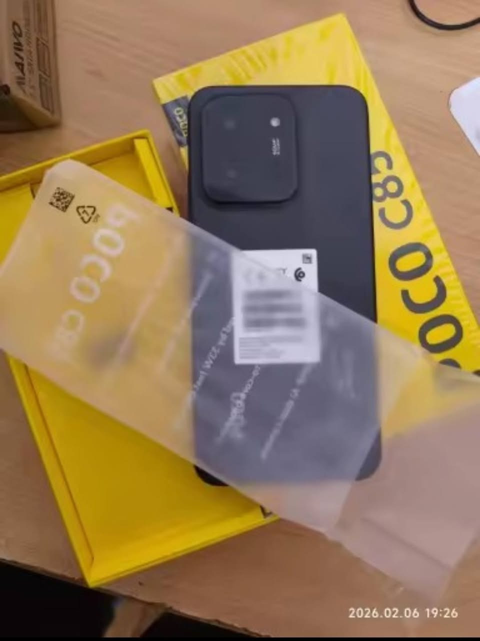 هاتف 
Poco c85 
جديد للبيع


**إذا كنت صاحب هذا الإعلان وتريد حذفه لأي سبب، رجاءا أرسل رسالة إلى الدعم الفني**