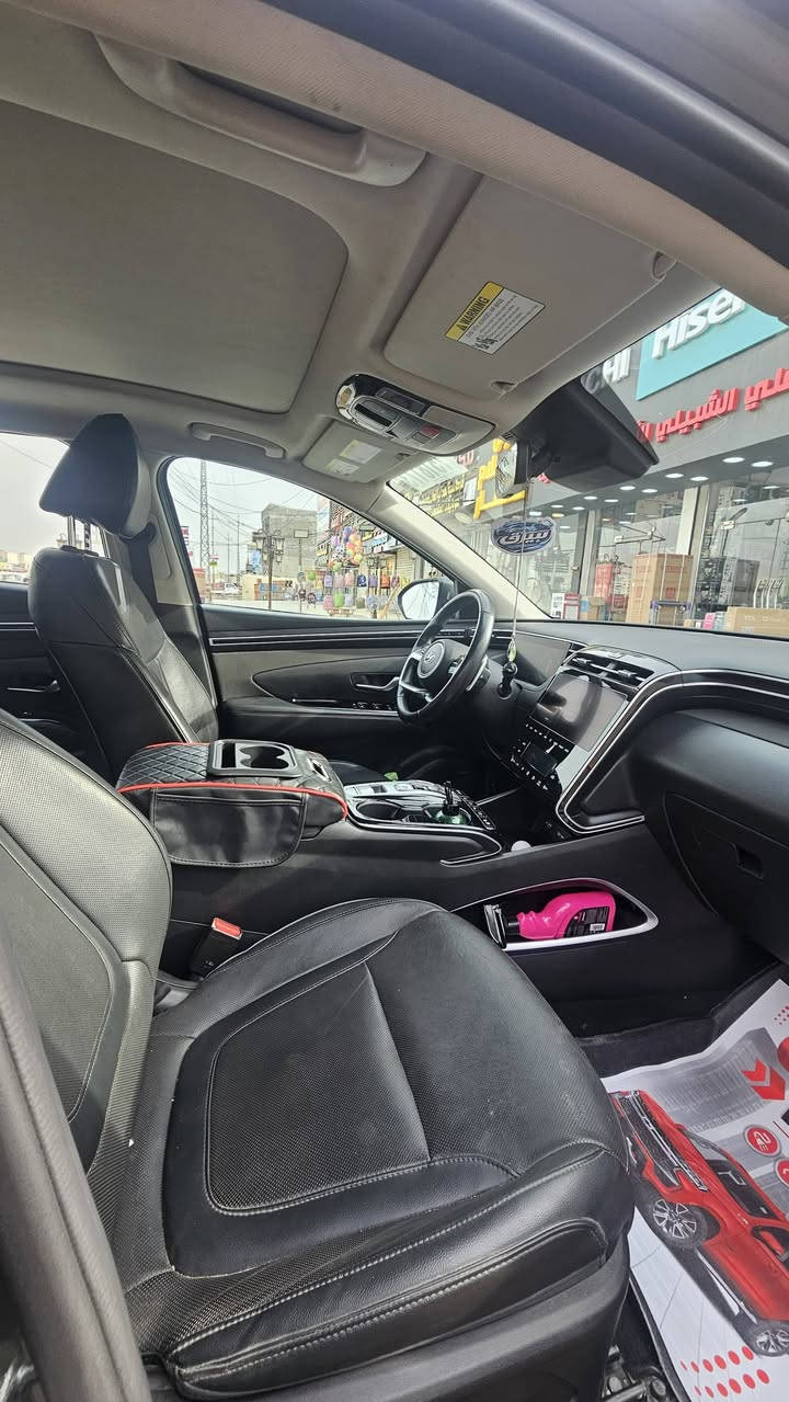 توسان  لمتدد
2023  فول مواصفات  لمتد 1/1 VIP
الحادث نص جنطه ومرجعيه بارد 
ماشيه 38 الف ميل
حجم المحرك ٢٥٠٠ 
1- بصمه + بصمه ابواب لمس
2- بانوراما 
3-كيج الكتروني متغير 
4- ( كاميرات عدد 5 ) 
5-كير دكمه 
6-نقط عمياء
7-رادارات امامي خلفي جانبي
8-قيادة الية 
9- تتقدم للامام وللخلف ب بصمه
10-هندبريك بصمه
11-كشنات جلد 
12-كشنات كهرباء 
13-كشنات خزن ميموري
14-كشنات تبريد وتدفئه امامي  وتدفئه استيرن
15-بك لايت لد
16- لايت لد + زينون
17- شاشة كبيرة لمس
18- تثبيت سرعة
19- من تشغل اشارة يقلب الكيج كامره
20- شارة جانبيه
21- ويل كب كبير كروم
22-تحديد مسار 
23-صندوق كهربائي
24- فول تحكمات ستيرن
25-تبريد لمس
26- السماعات شركة BOSE
26- شحن وايرلس
27-نظام gps خرائط
28- شفتات كير ب ستيرن
29- حساسات امامي خلفي
30 - تشغيل عن بعد 
31 - اوتو بارك 
32 - المرايه الوسطيه (اوتو دم ) يعني الي وراك مشغل عالي المرايه اوتماتيكي اصير سوده 
33 - مود ادرايف ( اقتصادي - سمارت - سوبر - وثلجي )
34 - سياره فور ويل اج تراك 
35 - نظام نزول منحدرات 
37 - نظام التبريد دفيوز
38 - تبريد قطعتين امامي خلفي 
39 - شاشه بيه ابل كار بلي 
‏41 - AUTO HOL
رقم بغداد سنويه جديده 2025مشروع وطني
*********** وتساب
