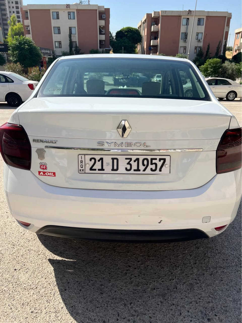 رينو سيمبول موديل 2020
گير ئوتوماتيك+ عادي ABS
نيو جاملغ بوياخ
دوو سويج بلادي
گير و مةكينة بة شةرت 
ناو زةرد 
لة سليمانية
*********** السليمانية, العراق
