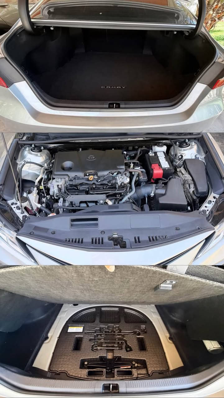 كامري - camry 2024 
فئة LE بلس وارد امريكي محرك 2500 الون رصاصي فاتح 
رقم بغداد مميز بأسمي 
ماشية 70.000 KM 
كشنات و دواخل السياره بالون الاحمر 
تحكمات استيرن بصمة تشغيل لايت زنون رادار امامي و رادرات جانبيه اشاير بالمري شاشه ابل كار بلي و اندرويد اوتو كامره سبير وعدة جدد شركة خلفيه تايرات دسكات جدد الحدادية و كل تفاصيل السياره على وضع الشركة السياره جديدة جداً ...
~ تبديل جاملغ امامي جهة الصدر  و كلير  بالتكمه و بالباب صور السياره و السونار و التقارير من امريكا موجود ...
السعر 200 وبيه مجال بسيط للبيع فقط
***********
***********

