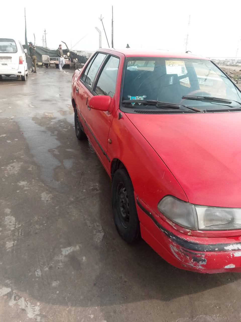 السلام عليكم 
هوندا بونتيو موديل 91
السعر18 بيها مجال 
سنويه خضراء 
شرط التحويل 
كاربون بانزين بيها
كير ومكينه شرط
بدون ضرر 
طخم تأيه
وايرمنيه شغاله عام 
العنوان موصل جانب الأيسر سماح الثانيه 
الاستفسار ع الارقام فقط
***********
***********
