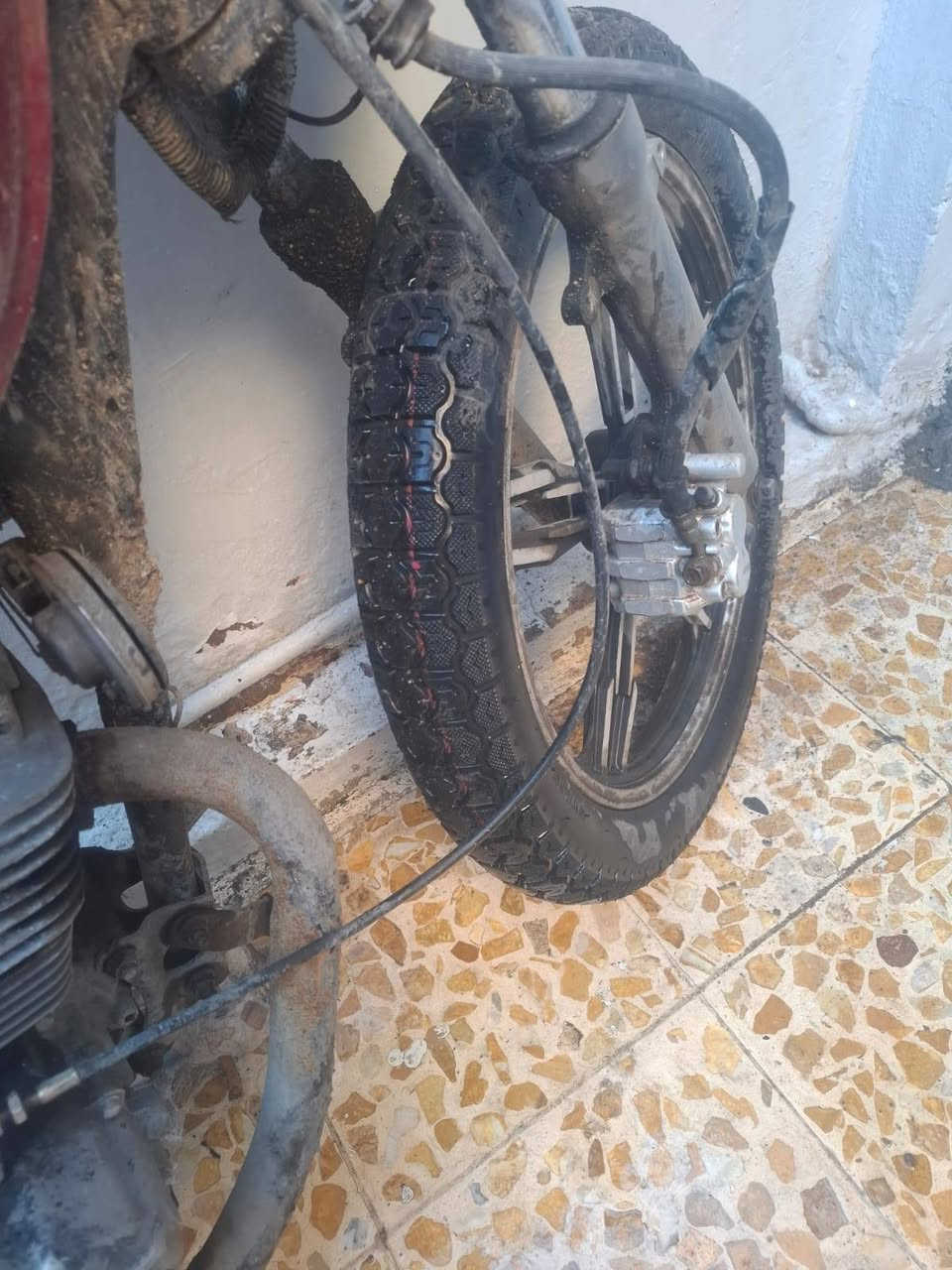 سلام عليكم
دراجه سيام بيه دخانه ستان مابيه ولا دواسات مال رجل
تايرات جدد جوبلس قبل يومن شديتهن
تشتغل نص هندر
ب150 كوم حديد بس اطيكياه شغاله شلعه ومعدل كلش قوي
مكاني طالبيه قرب فلكه 83
***********
