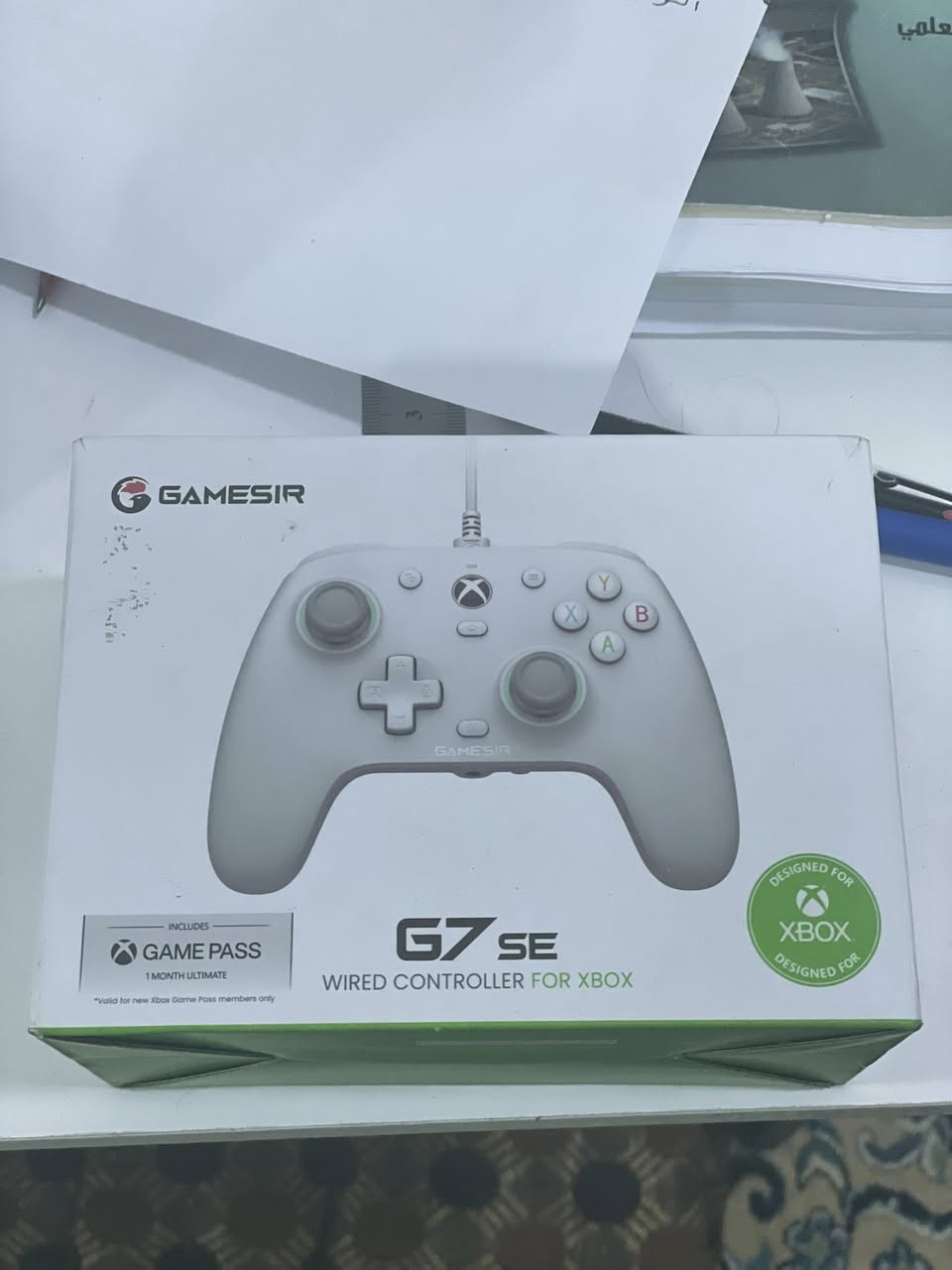 السلام عليكم
اكس بوكس سيريس اس 512 جهاز مفتوح للتنضيف فقط 
ويا جوستكات 2 واحد احترافي و الثاني بلادي 
سماعات محيطيه ويا هم 
سعر 325 
رقم موبايلي ***********
