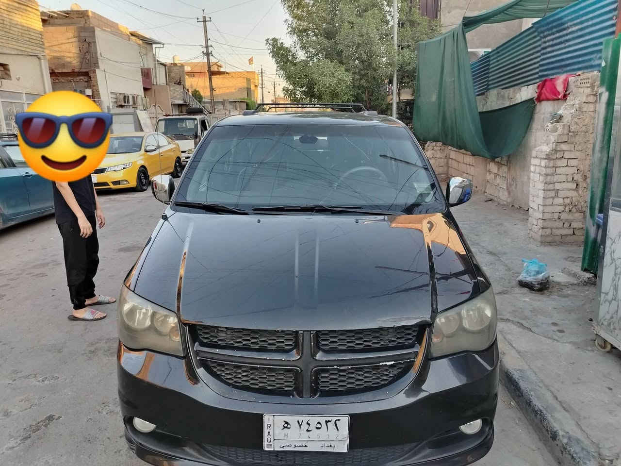 سلام عليكم دوج كرفان موديل 2018 ماشيه ١٧٤ سياره بيها منضومه غاز دبل خزان فول مواصفات GT معروف مواصفاته سياره بيها معجون قليل با لغد ومبدل جاملغ فقط وصبغ قليل با هلال خلفي كله موضح با سونار صدر جديد تايرات جداد سعر ١٦٩ رقم ***********
