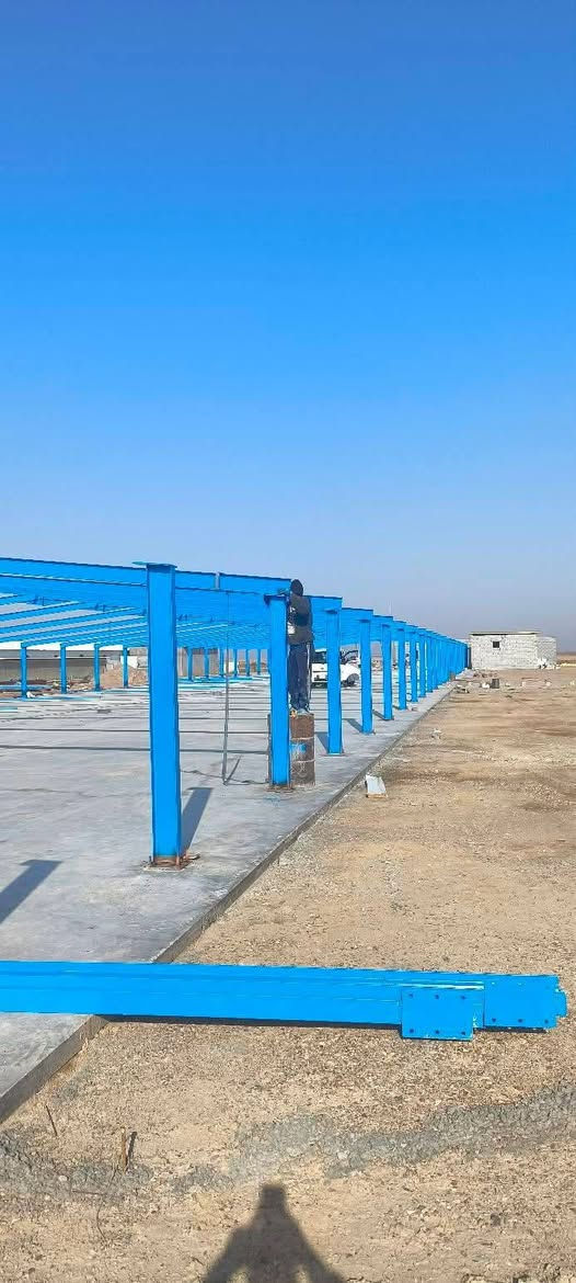 حدادة أبو الجود  لعمل الجملونات 

تقدم لكم البناء بطريقه الهياكل الحديدية 

مجمعات تجارية # جملونات @مخازن @كي سبان 

#مسقفات 

#قاعات دواجن 

بناء حسب المواصفات والمخطط 

نعمل في جميع محافظات العراق

للاستفسار ومزيد من المعلومات
 اتصل باالارقام التالية
***********
*********** واتساب
