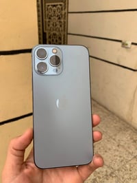 ايفون ١٣ برو ماكس • استبدال بطارية • خدش بسيط