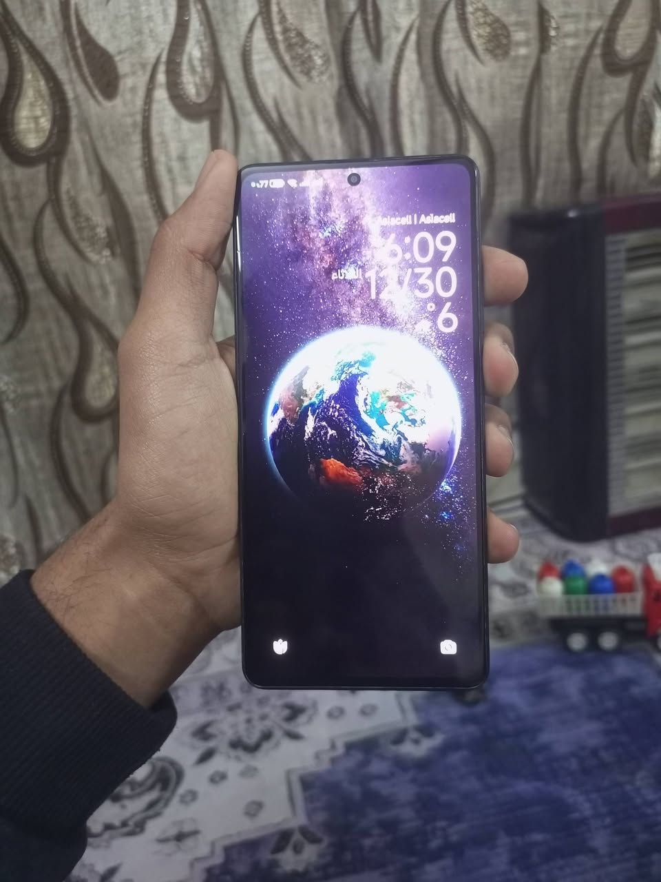 سلام عليكم ريدمي نوت12برو بلاص 5Ga 256 رام 12+8 شراي اتفضل خاص او اتصل ***********
عنوان كركوك حي العروبه قرب جامع الله واكبر ملاحظه مكلف بلنشر
