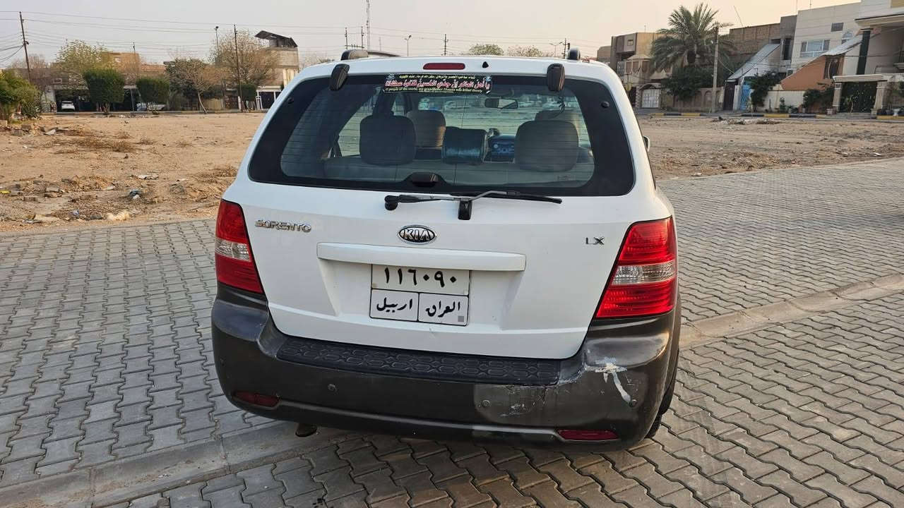 سورنتو 2009 خليجي رقم اربيل تريد مداور تريد وكالة الكردي موجود بالخدمة
السيارة مامكفولة بيها طخات وصبغ محرك وكير وتبريد وتدفىة حدادية لغود تكم كله مكفول بيها فحص جهاز
 السعر 85 بي مجال للطيبين 
مكاني كربلاء الاتصال على الرقم ***********
