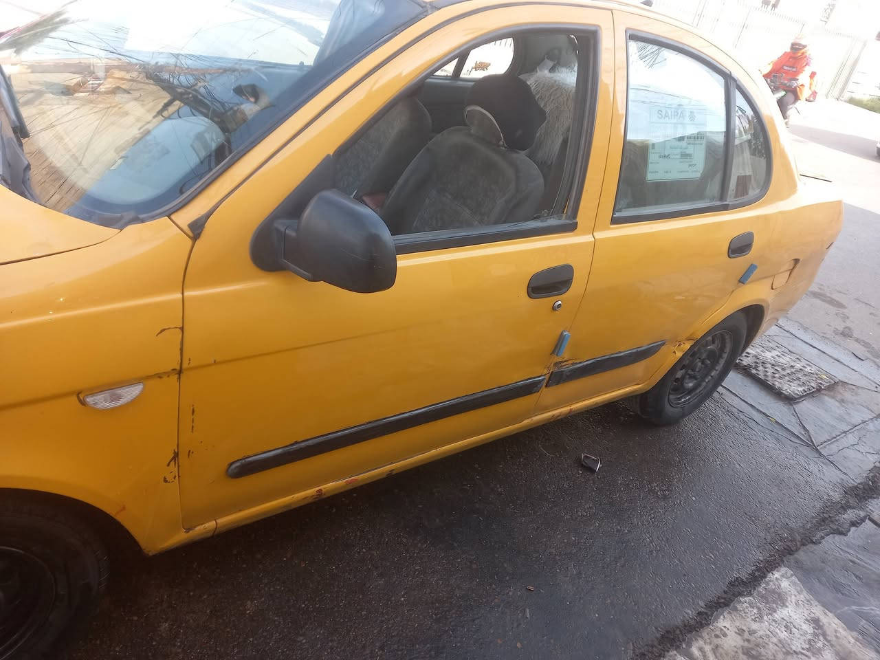 سيارة طيبه موديل ٢٠١٦ أجره مصفرة  هيئه نظيفه خير من الله محرك كير كهربايئات كشر مكفولات فقط ملاحظات ونظافة الداخل مثل ما بالصوره رايده ٣٣ ورقه مجال جدا بسيط الشراي يتصل الرقم *********** فقط ما اجاوب على الماسنجر او التعليقات
