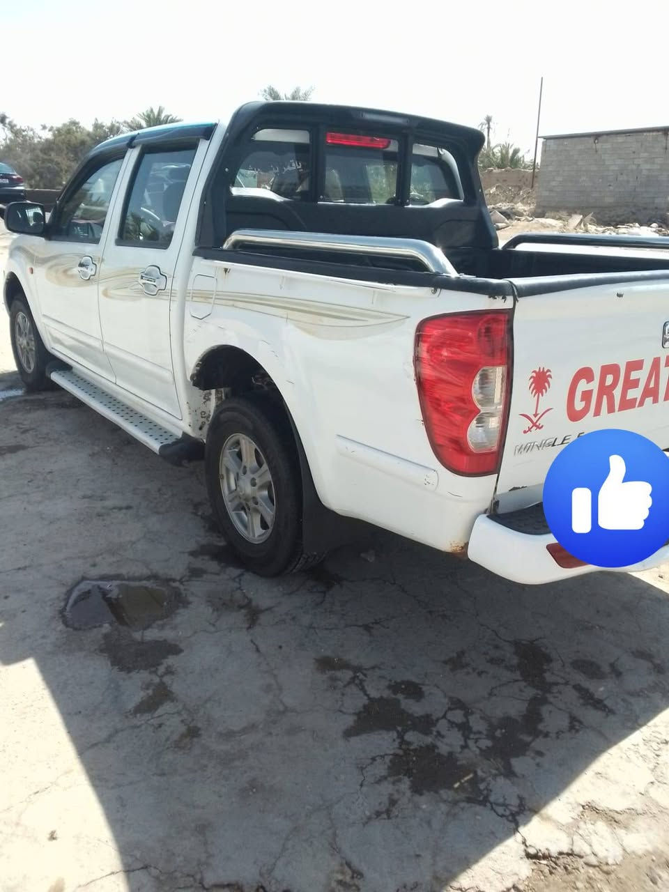 سلام عليكم كريت ويل موديل 2015 مكفوله كفاله عامه سنويه مجدده ورقم انكليزي رقم مثنى كير محرك حداديه تمام السعر 85 وبيها مجال اتصال *********** العنوان السماوه قضاء الوركاء
