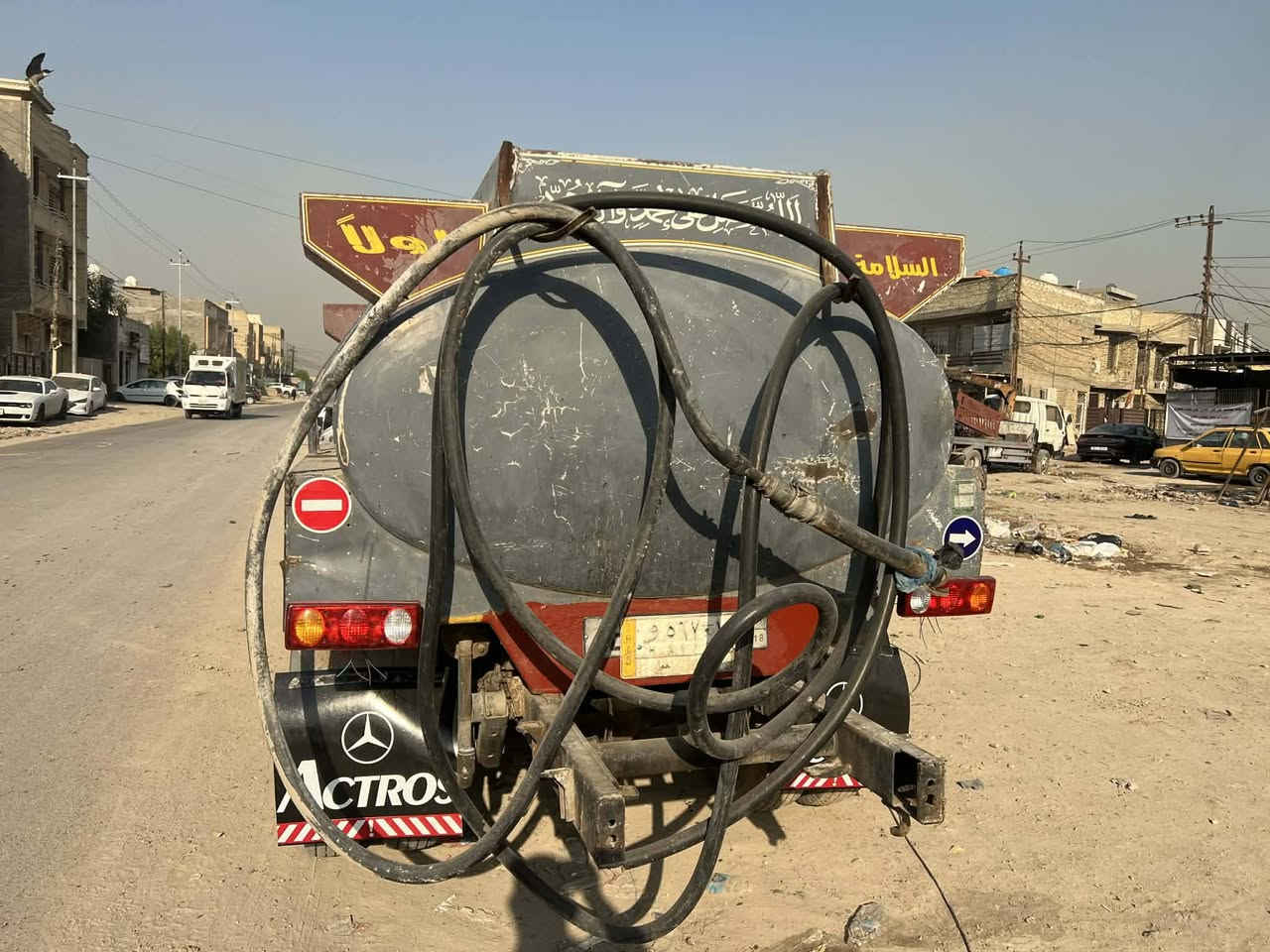 للبيع تنكر موديل ٩٤ رقم بغداد تحويل مسجل بالسنويا تنكر السعر ٤٠وبي مجال ***********
