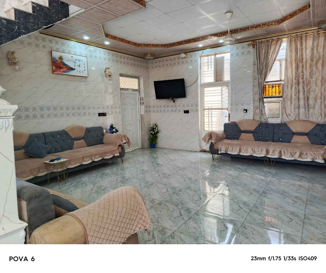 بيت للبيع العنوان كربلاء حي العباس (حي التركمان)
المساحه 300م طابو بستنه سند 25
كافه الخدمات ماء كهرباء تبليط مجاري 
يتكون من ثلاث غرف نوم 4×5
استقبال 10×5 صاله 6×7 مطبخ 5×4
الطابق الثاني غرفه وصاله 6×7
مع الصحيات للاستفسار ***********
غير متواجد على الفيس
