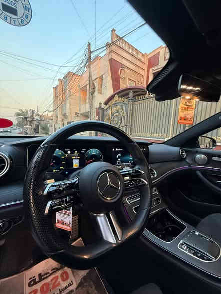 Mercedes Benz E Class2022 E 200     AMG
(وكالة المانية ضمان بصمات 2) 
رقم اربيل الجديد بأسمي هزة وفحص كلة جديد فول مواصفات السيارة ماشية 60 الف KM على ايدي السيارة وصيناتهة ودهنهة كلهة بل شركة  تخم تاير جديد 
 فتحة سقف انارة  داخلية متغير الالوان 
• رادار 
• رادار جانبي امامي وخلفي حساسات 360 درجة
• نقطة عمياء
• تحديد مسار
• تنبيه خطوط الشارع عند الانحراف
كشنات كهرباء
لايت زينون بلاد
بصمة تشغيل
انضمة قيادة سبورت وسبورت بلاس فول الفول السيارة والسيارة مكفولة من الضربة والصبغ والبارد حتة الدعاميات جديدة جداً 
السعر (415) بيهة مجال بسيط جداً
 رقمي ***********
مكاني بغداد الكرخ
