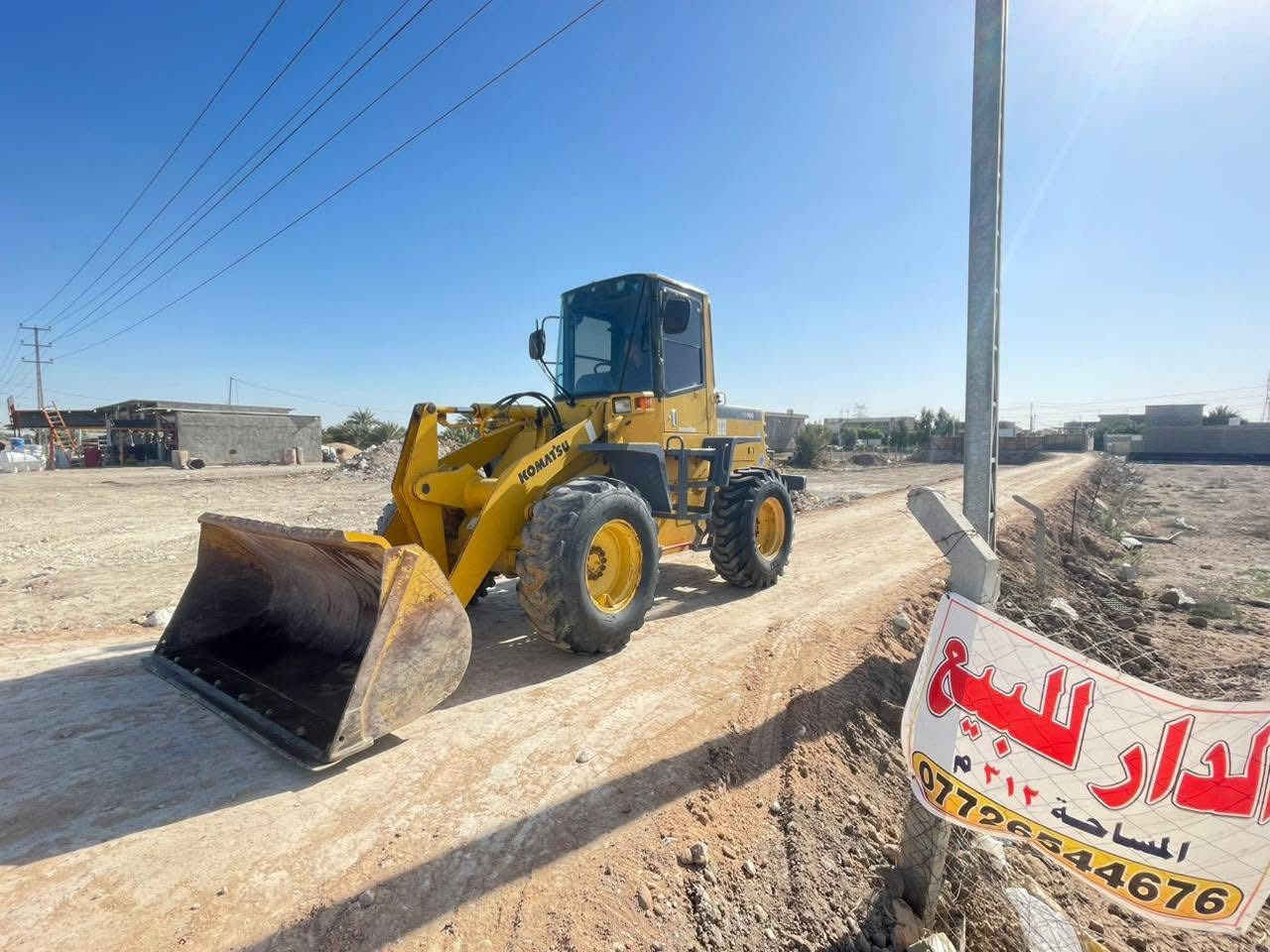 شفل كوماتسو 2019دخول جديد للبيع مكينه وكير مكفوبات مكينه 4سلندر سوبر  المكان بابل شارع 80للاستفسار ***********
