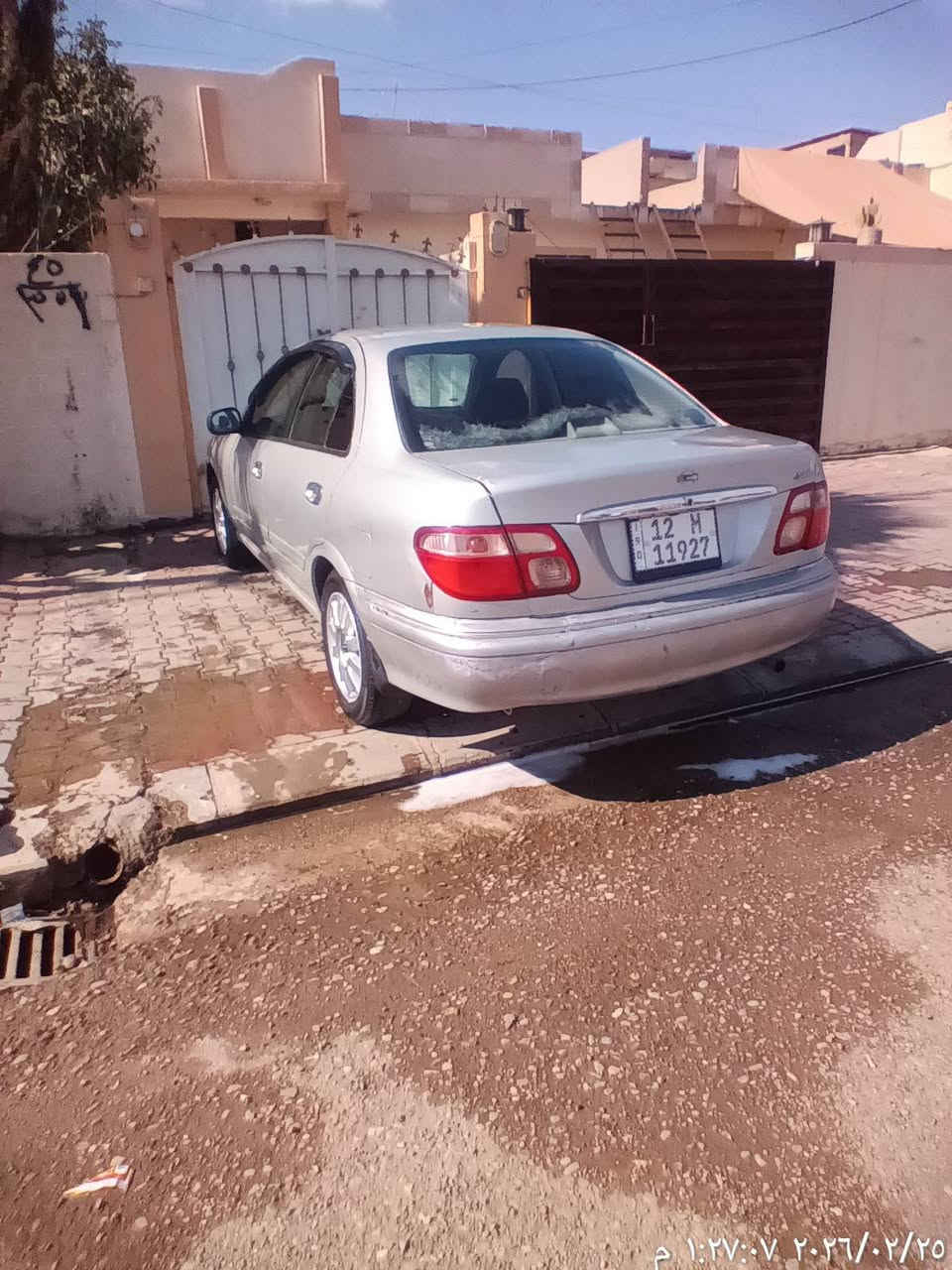 نيسان سني موديل 2000 كير اوتو رقم نينوى دولي بسمي صبغ عام جماليه تخم تاير جديد تدفئه تبريد شرط السعر 65 بيها مجال مكاني كركوك ***********
