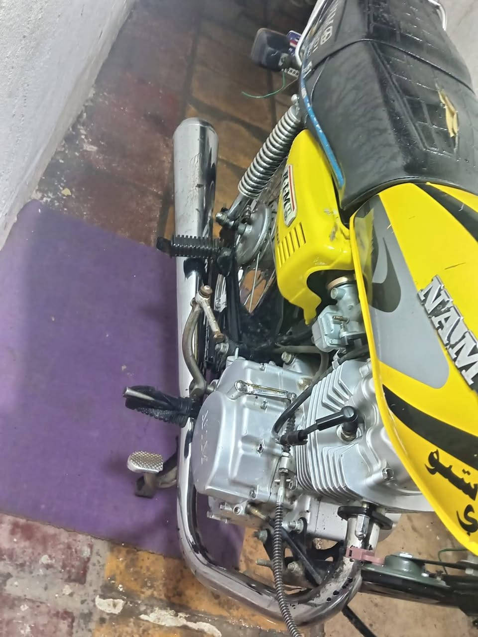 السلام عليكم دراجه ٤ كير مديل ٢٠٢٣ دراجه جديده برغي ما عايزه وكيلها حسين العارضي السعر ٨٠٠ بيها مجال رقم التلفون ***********
