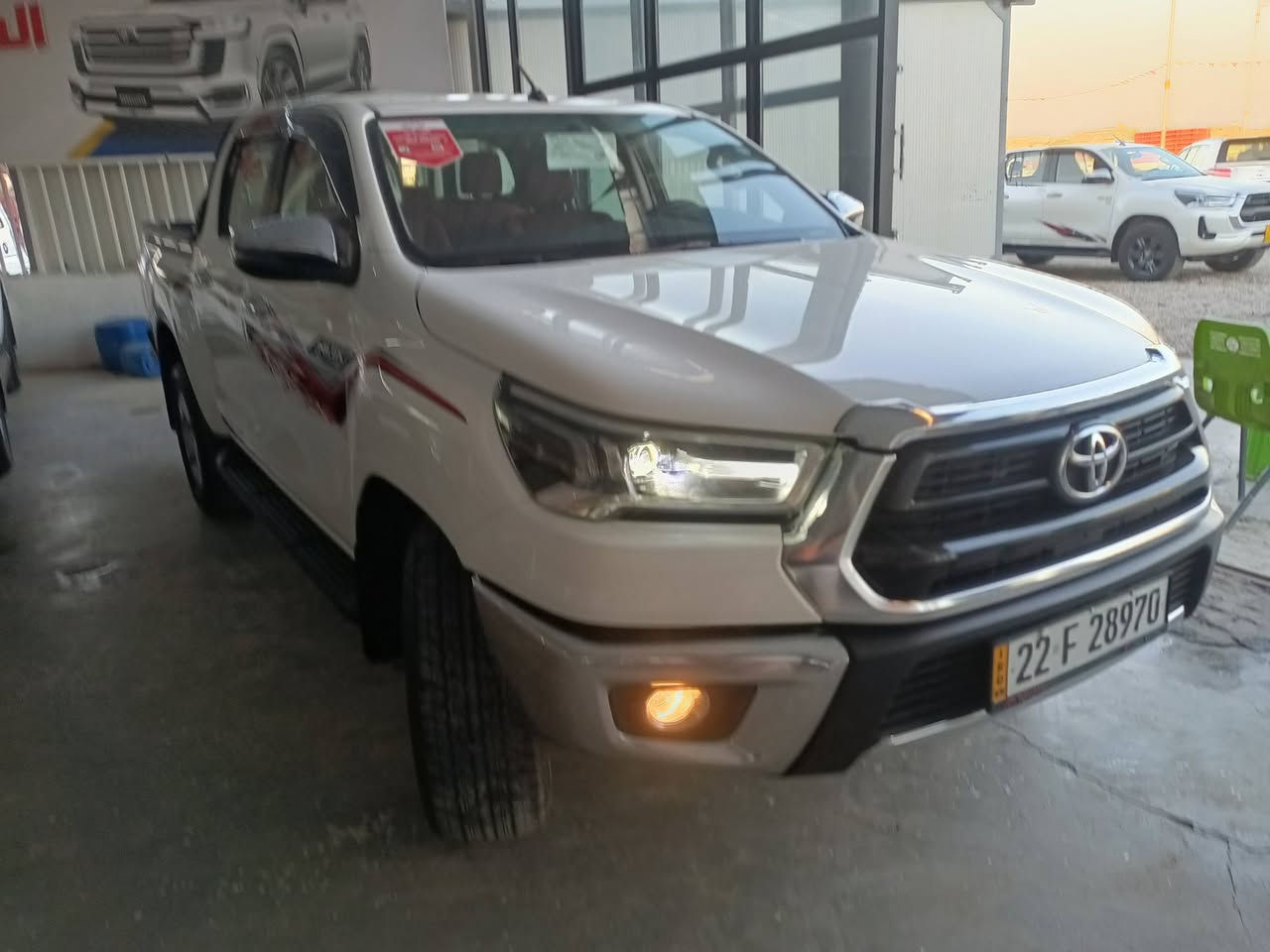 السلام عليكم ورحمة الله وبركاته للبيع بيكم تيوته هايلوكس 2024كفاله عامة ناسيه 63الف  رقم اربيل مكان واسط صويره الانتصال ***********
