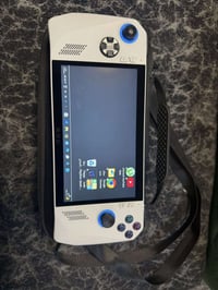 جهاز rog للبيع الجهاز بيه عطل الكير + شاحن ماكو وياه فقط كيبل و جنطه م...