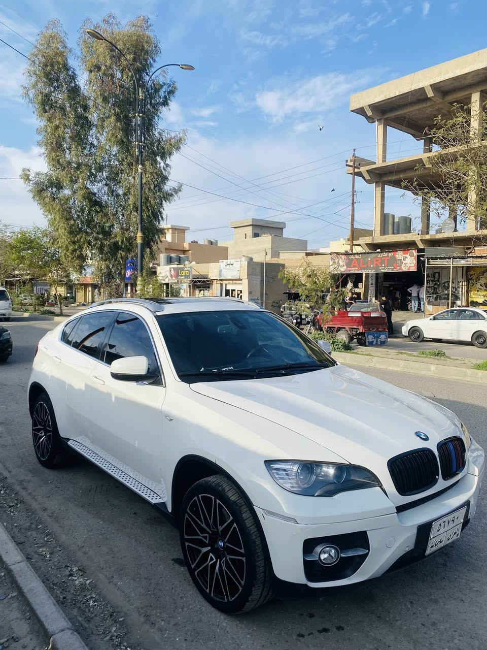 سلام عليكم للبيع بي ام اكس 6فول فول موصفات موديل 2008
رقم سليمانيه شرط تحويل غرامه 
محرك 8 سلندر تيون تيربو كير محرك ابشرط 
سونار بل منشور مكان كركوك سعر 125 بيها مجال للطيبين 
 
رقم موبايل ***********
