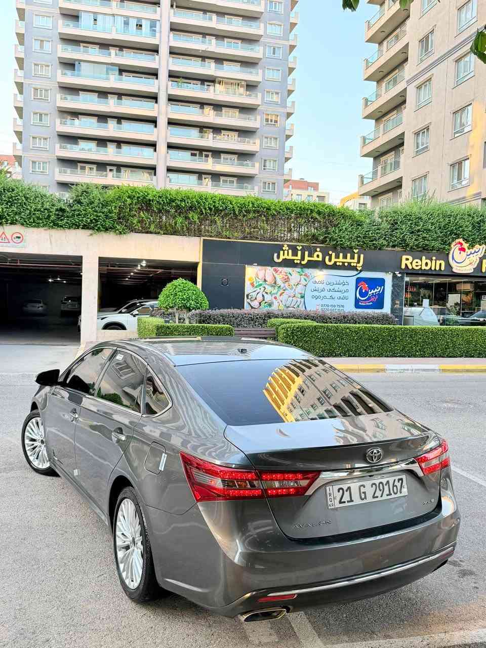 Toyota AValon 2018 xle
$170 💰
‎١٠٠ هەزار روشتوە 
‎سەنەوی تازەیە 
‎٦بستۆن 
‎فوول مواسەفات بێ سلایت
‎بەسمە .شەخال .رادار .کوشن جلد وکارەبا کوشن سارد وگەرم تحدید سورعە شاشە گەوره

‎مواسفات ئەرمیکی حاديسەی سوکە
‎یەک پارچەی بۆیاخە بێ ناو گرتن

‎گیرو مەکینە بەشەرت نەکراوەتەوە
‎پێشو دوای مەزبوتە 
‎٤ تایەو ویلی بیلادی لە ژێرە

*********** 📞 السليمانية, العراق
