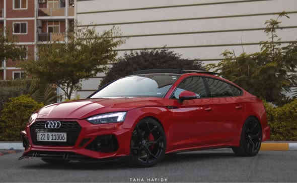 ⁨ ⁨ Audi A5 s Line [ Bodykit Rs5 ] 🔥
الموديل: [ 2024 ]
المحرك: [ 2.0 / تيربو ] نظام كواترو أفضل وأكثر الأنظمة ثباتًا في العالم
الگير: [ أوتوماتيك ]
الممشى: [ 15 الف ميل ]
اللون : [ احمر - ناري ] 
الحالة: [ قطعتين صبغ قطعتين تبديل ]
رقم السيارة: [ اربيل شبه مميز ]

- السيارة فول اس لاين يعني اعلى مواصفات

الموقع: [ بغـداد - المنصور ] 📍

للتواصل واتس اب او اتصال : [ *********** ] بغداد
