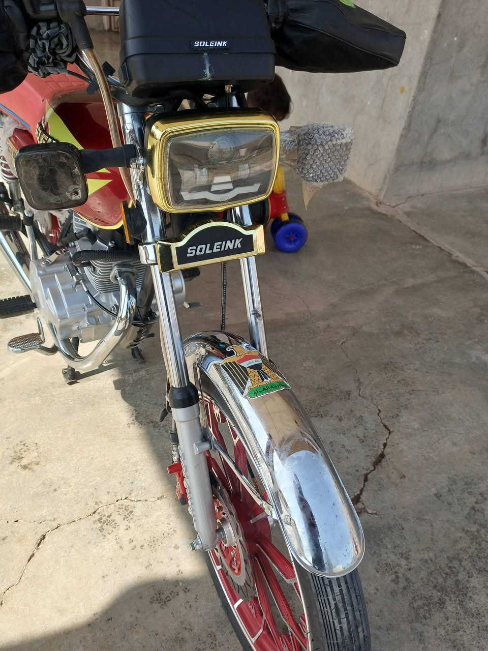 #للبيع

دراجه سولنك موديل 2024 وضع شركه ماشي قليل سويجات بلادي عدد 2 ريمونات عدد 2 السعر 680 وبي مجال قليل الشراي يجي خاص او يتصل


**إذا كنت صاحب هذا الإعلان وتريد حذفه لأي سبب، رجاءا أرسل رسالة إلى الدعم الفني**