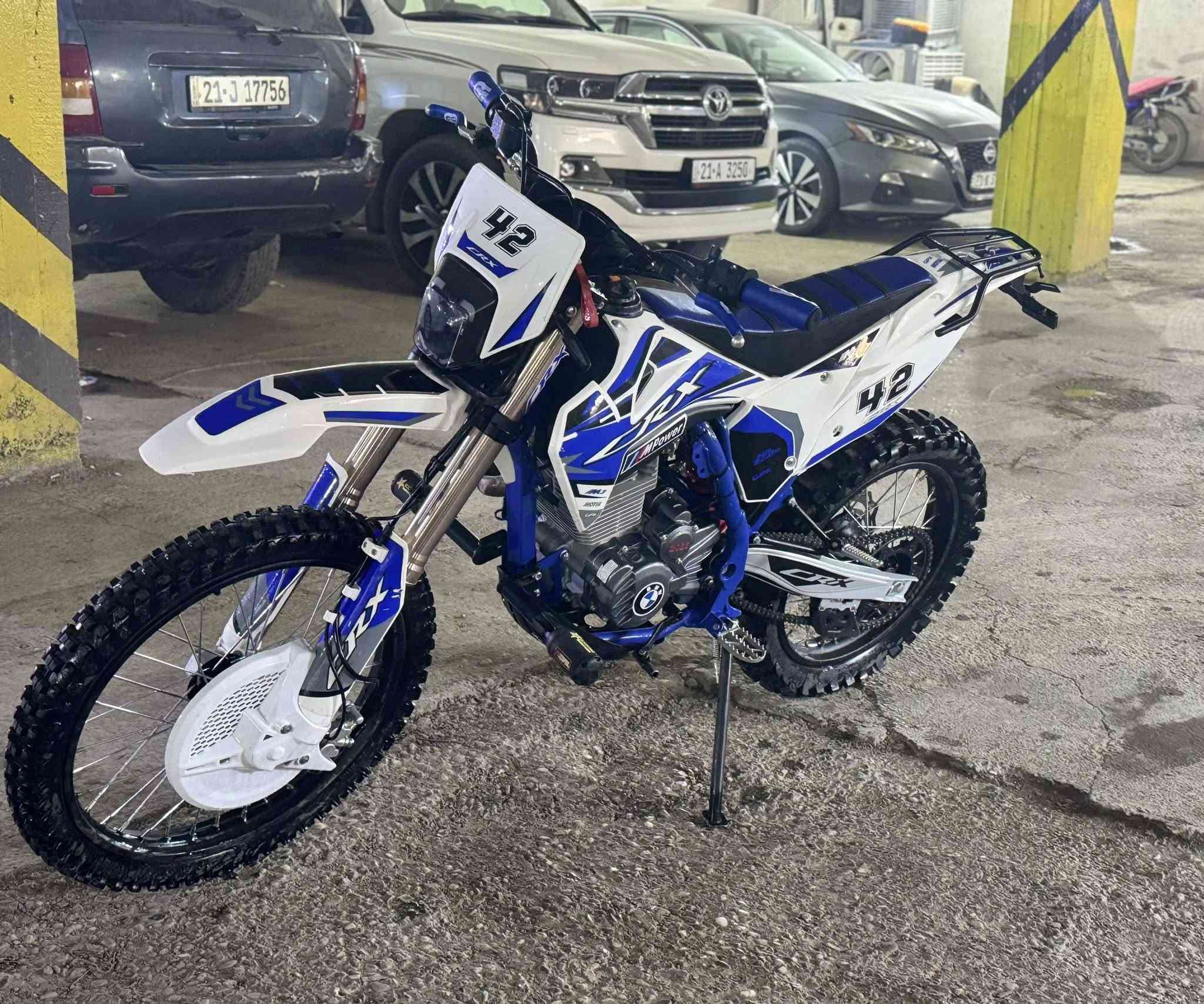 سلام عليكم قفاز CRX موديل2026 مكينه ٣٠٠Cc دراجه اخو الصفر صار الهه شهر اقل بل شارع  الله شاهد برغي نقص مابيهه شلعه معدل كفاله عامه. ابيع.    سعرهه (مليون و ٥٠٠ وبيهه مجال كلش بسيط ) اذا مو شراي لا تخابر مكاني ديالي خانقين   ***********
