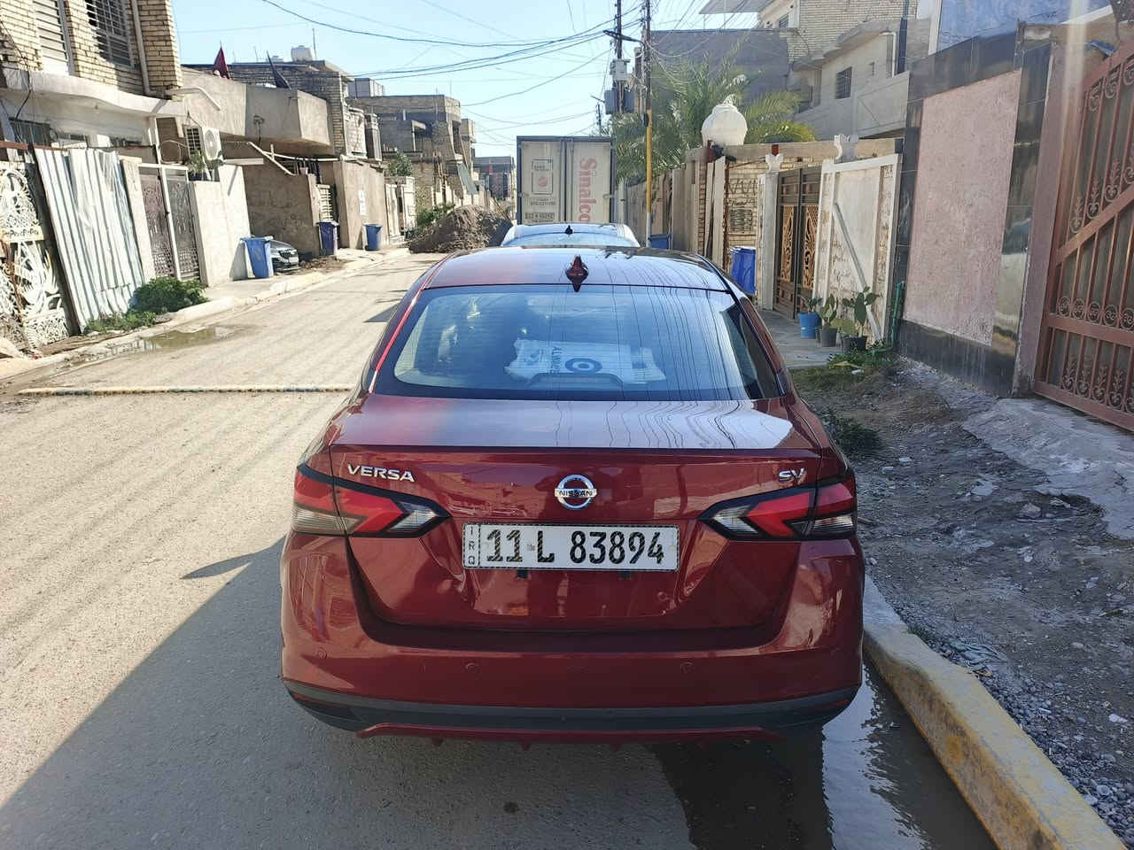 نيسان فيرسا موديل2020
جاهزه ومناقصهة اي شي السياره بسمي 
الزعفرانيه الاربع شوارع
***********ابو انمار
متواجد خاص السعر 110وبيهة مجال
رقمهة الدولي الجديد بغداد
