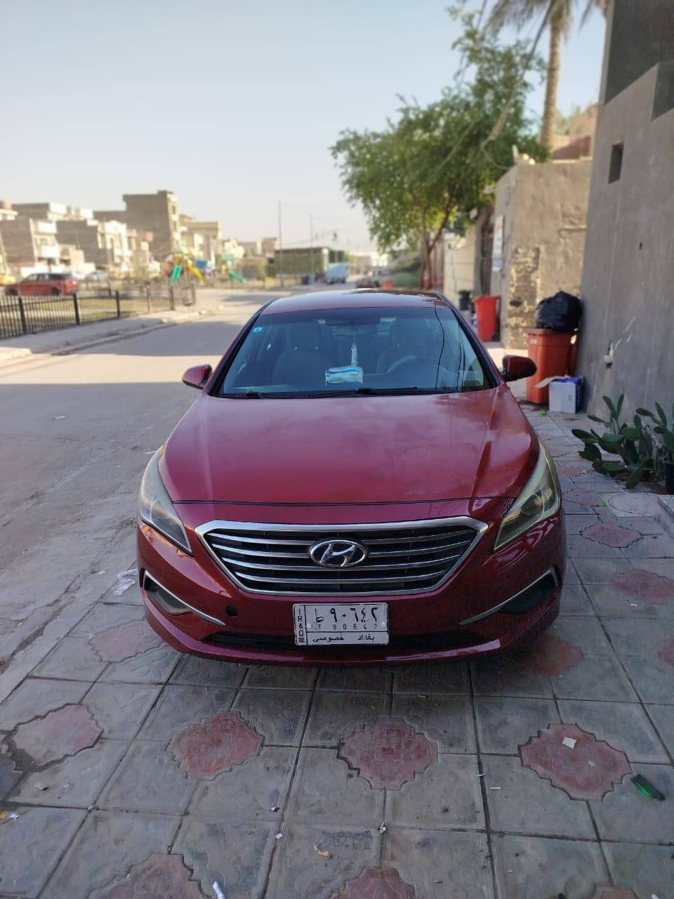 السلام عليكم سيارة سوناتة 2016 بيها قطعتين صبغ او قطعتين اكلير المكينة امعلين كازكيت يعني ماكو دوانز سيارة بحالة جيدة كير او محينة تخم تاير باتري جديد مكان السيارة بغداد الشعب السعر 105 اتصال خط او واتساب ***********
