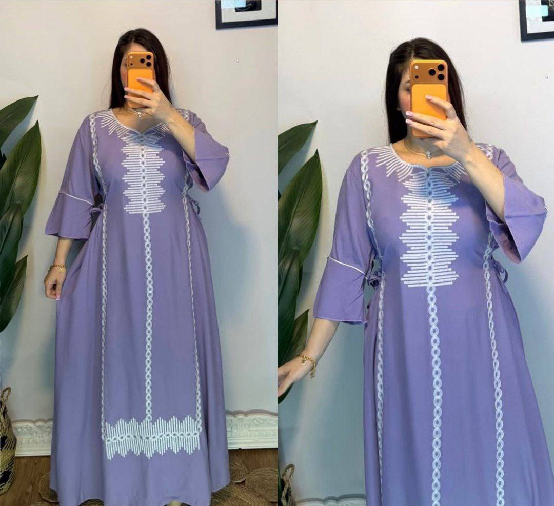 دشداشه نسائي دبل كلوش تطريز  😍

الخامه كشمير ايطالي اصلي 💯

القياسات من 2XL الى 5Xl  
الدرزن يجي 6 الوان 4 قياسات استندر

سعر القطعه مفرد 13  فقط


**إذا كنت صاحب هذا الإعلان وتريد حذفه لأي سبب، رجاءا أرسل رسالة إلى الدعم الفني**