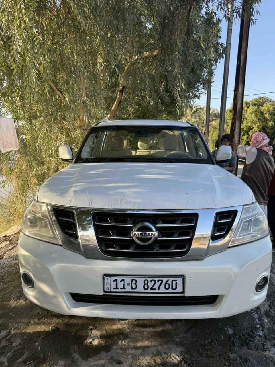 نيسان باترول سيف العرب 
فئه se وارد خليجي موديل 2010

كفاله عامه من الصبغ والتبديل سونار مرفق مع الصور

رقم بغداد انكليزي بسمي

فول مواصفات

8 سلندر

7 راكب

َمحرك جديد وكير كفاله

منضومه زنون

صدر امامي خلفي جديد

بصمه تشغيل

كشن السايق كهرباء

فتحه كهرباء

صندوق كهرباء

4×4 فور ويل

نضام نزول منحدرات

شاشه كامره

داخل كريمي

حساس امامي

حساس خلفي

َالمكينه الصغيره المرغوبه

وبعد مواصفات هواي

السعر 210

*********** نجف
