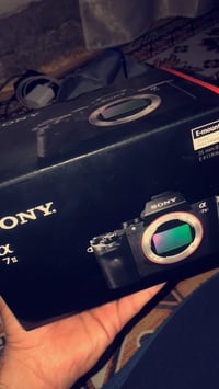 سوني A7II • بدون عدسة • فيديو ما يشتغل