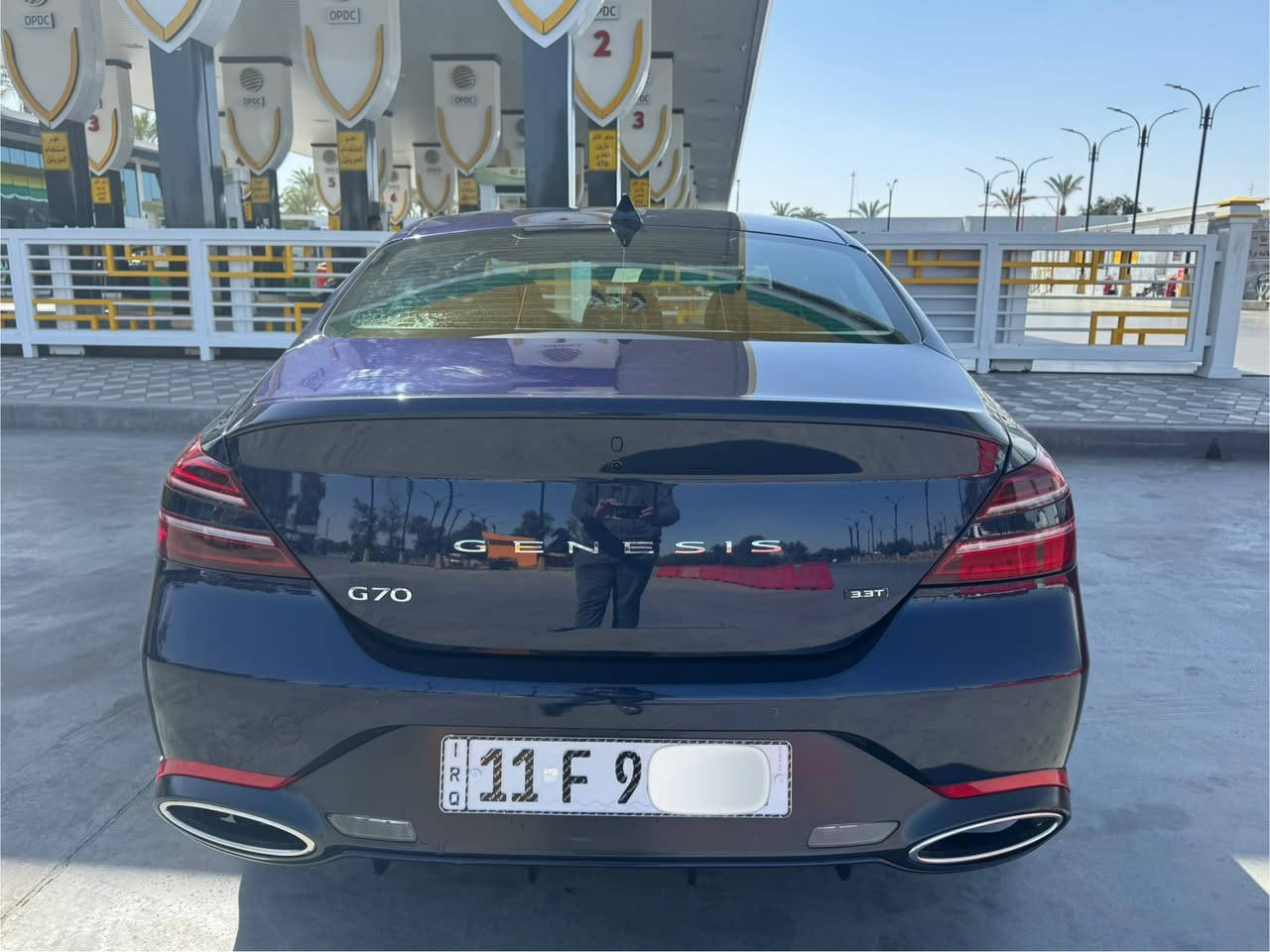 للبيع جنسيس  G70 برستيج سبورت  موديل 2023 ستة سلندر تو ويل فول مواصفات 1/1 كامرات محيطية داتا شو رادار امامي و جانبي كشنات تدفئة تبريد و باقي المواصفات معروفه
حادثها جاملغ و بنيد صبغ قطعتين و شويه بارد و صور الحادث بالمنشور و بالنسبه لتصليحها تجي تشوف السياره شرط وكاله و اني المستورد بعدها على ممشى امريكا 
السعر 225$ او مراوس بسياره بفرق لان محتاج نقد
مكان السياره بغداد
***********
