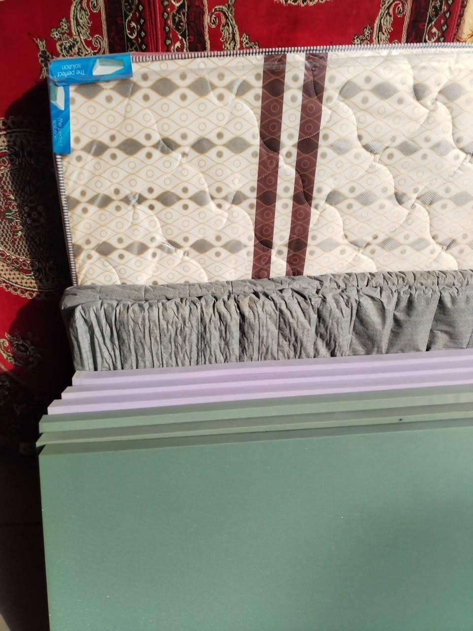 العنوان باب شمس قرب مجسر المعارض محل الوسام للتواصل ***********
متوفر
 مميز اول
ممز ثاني
160 *200 اكو 20 سم اكو 30سم
180*200 اكو 20سم اكو 30 سم
70*180*سمكو 7سم
75*180 * سمكو 8 سم
