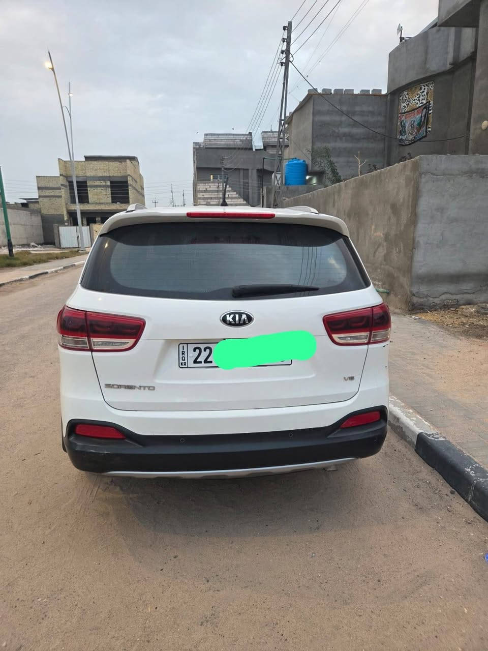 للبيع سورنتو وارد خليجي موديل ١٨ رقم اربيل جديد  سياره محرك 6فول مواصفات  سعر ٢٠٥ رقم ***********مكان بصره
