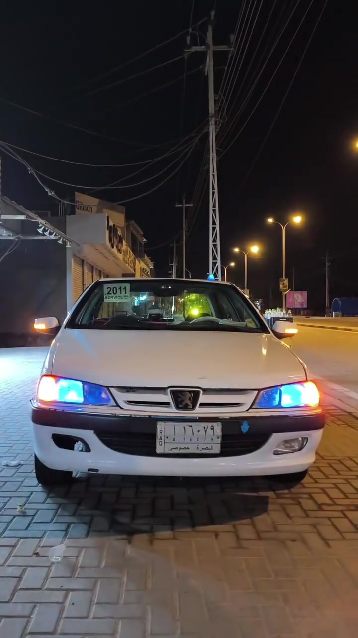 سلام وعليكم بيجو بارص مديل 11 سنويه 27 سياره جاهزه تخم تاير تبريد عوزه بس غاز  عنوان بصره ابو خصيب سعر 32 وبيها مجال رقمي***********
